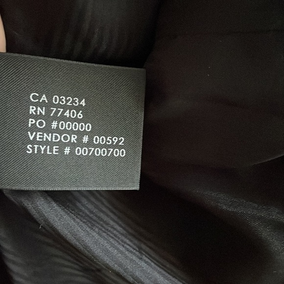 Club Monaco Navy Green Plaid Blazer, size 8 - Picture 6 of 9